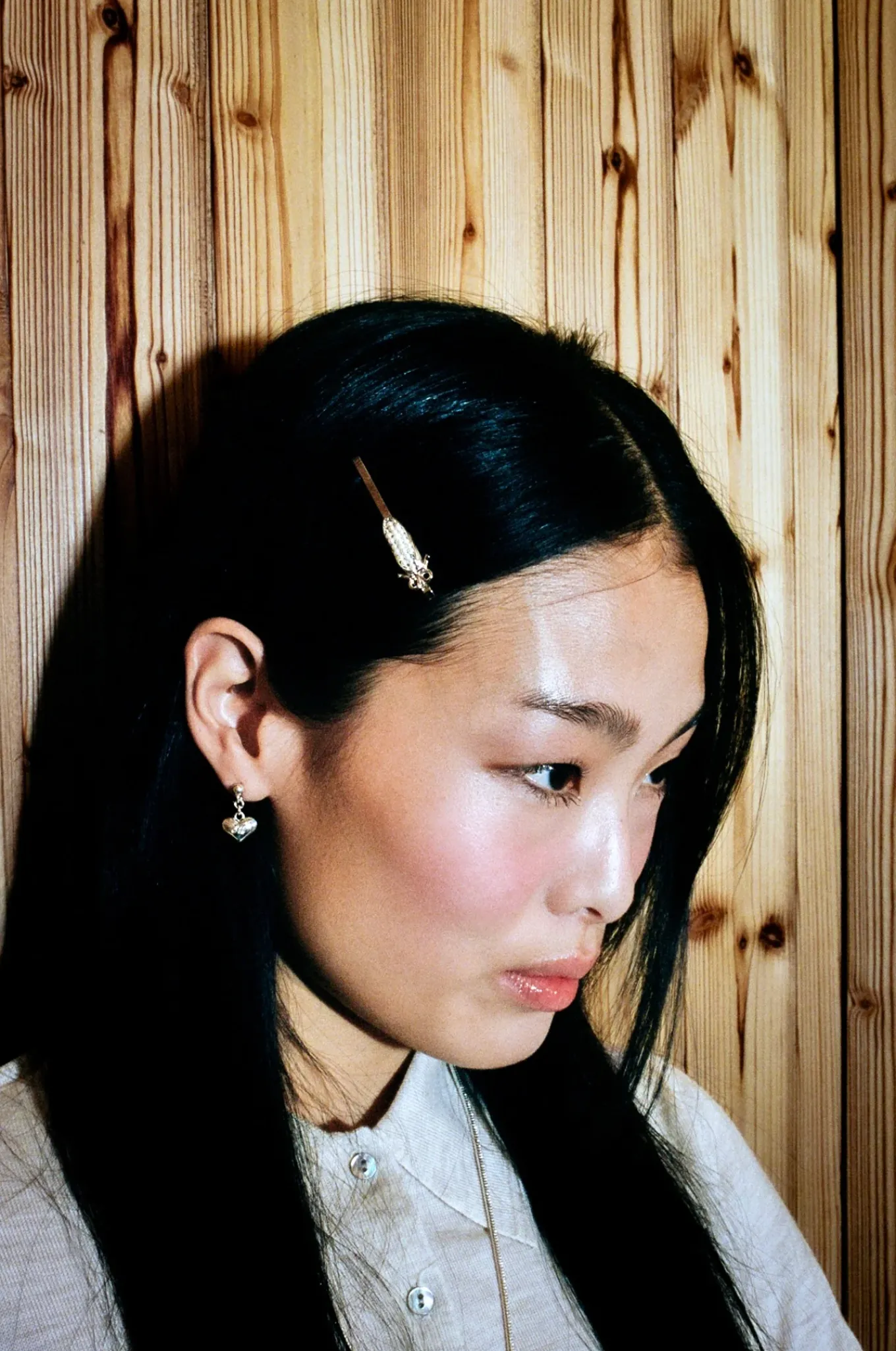 Cheap Sandy Liang Safety Earrings In Sterling Silver