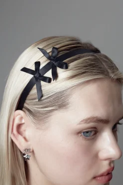 Best Sandy Liang Sergio Headband In Black