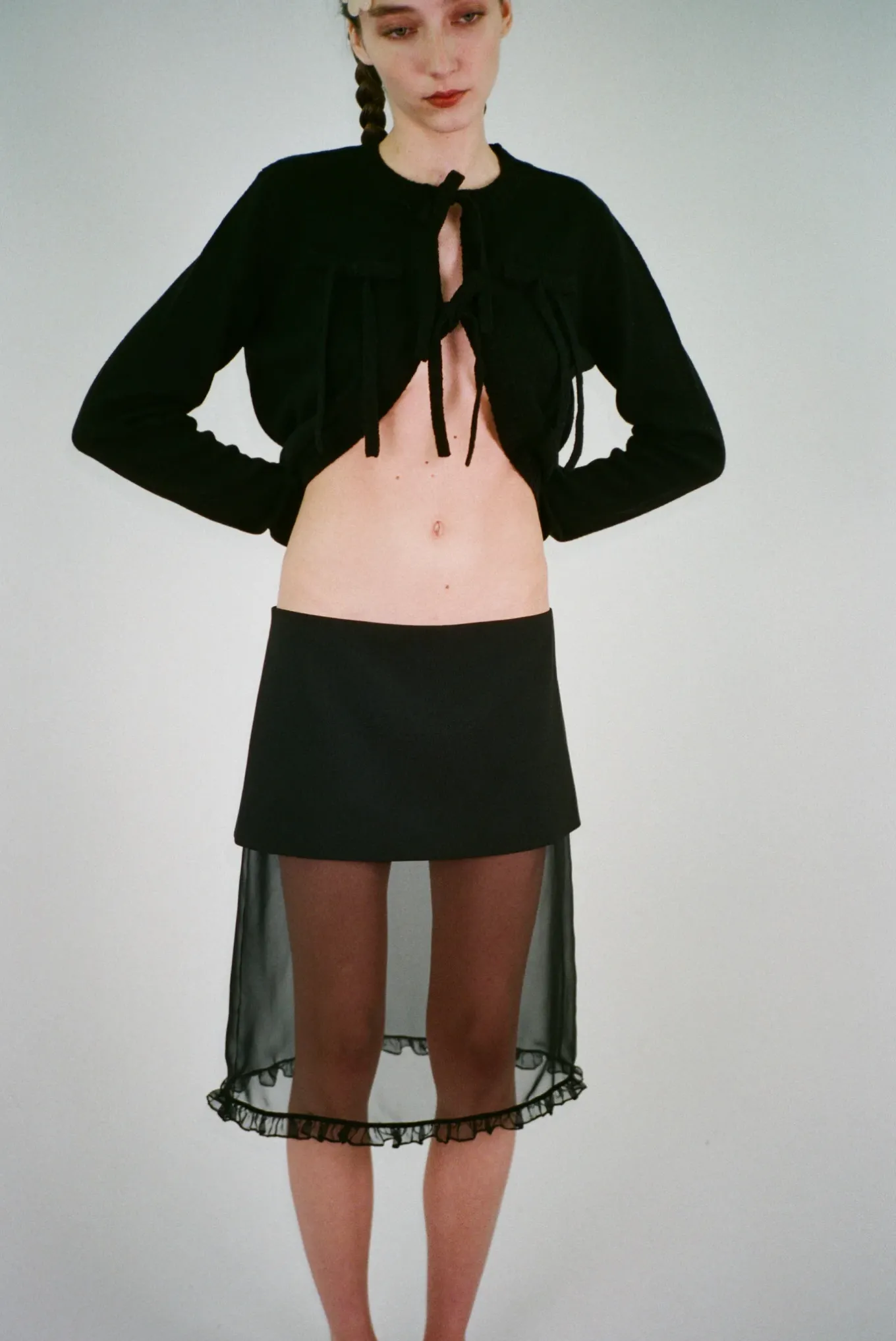Online Sandy Liang Serin Skirt In Black