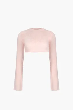 Store Sandy Liang Skylark Sweater In Blush