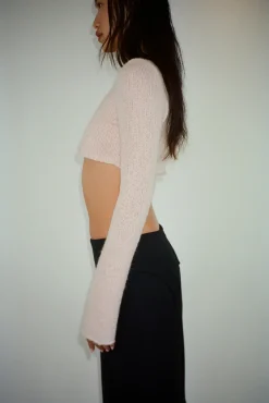 Store Sandy Liang Skylark Sweater In Blush