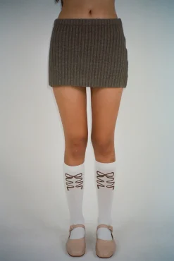 Flash Sale Sandy Liang Stelo Socks In White