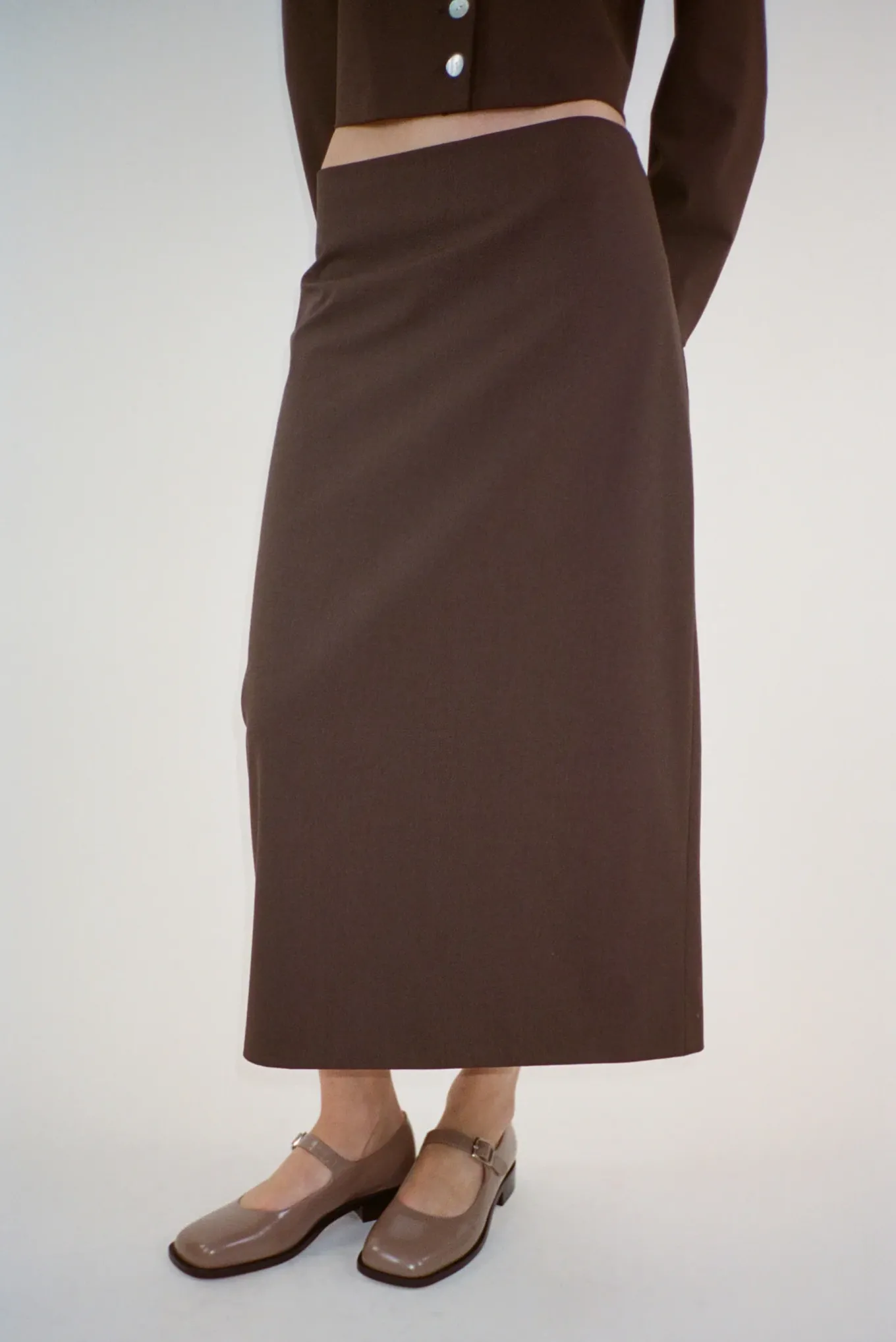 Flash Sale Sandy Liang Toes Skirt In Brown