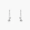 Cheap Sandy Liang Twin Earrings In Sterling Silver