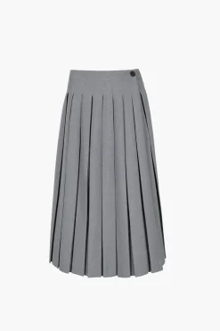 Cheap Sandy Liang Uniform Skort In Grey