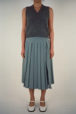 Cheap Sandy Liang Uniform Skort In Grey