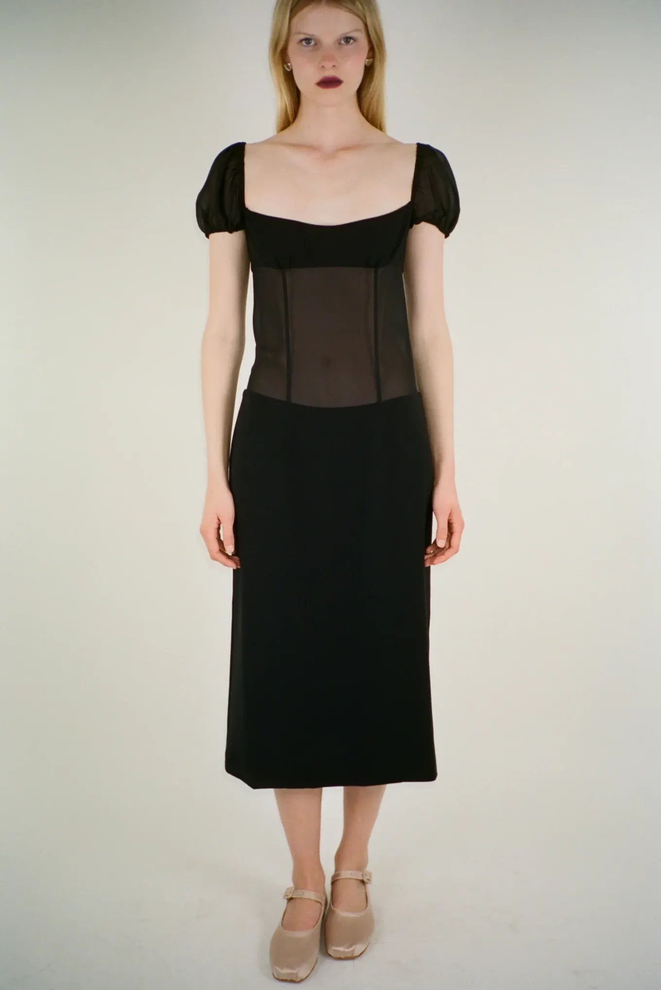Flash Sale Sandy Liang Venus Dress In Black