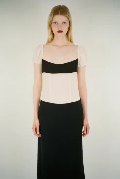 Store Sandy Liang Venus Dress In Powder
